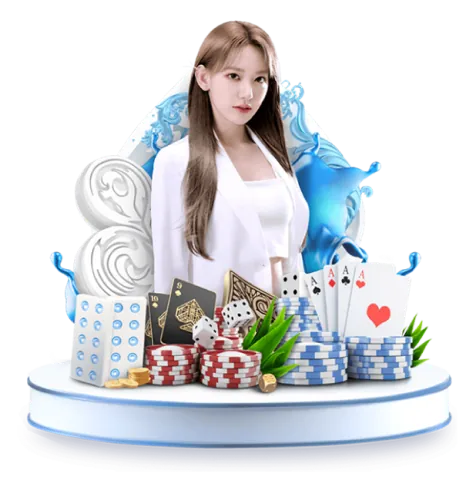 Sân quần vợt với vận động viên đang giao bóng